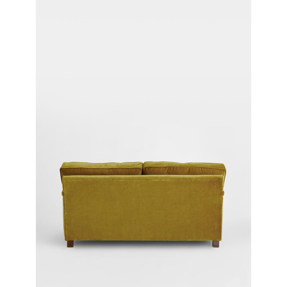 Arundel 2-Seater Sofa, Velvet Ochre – image 4