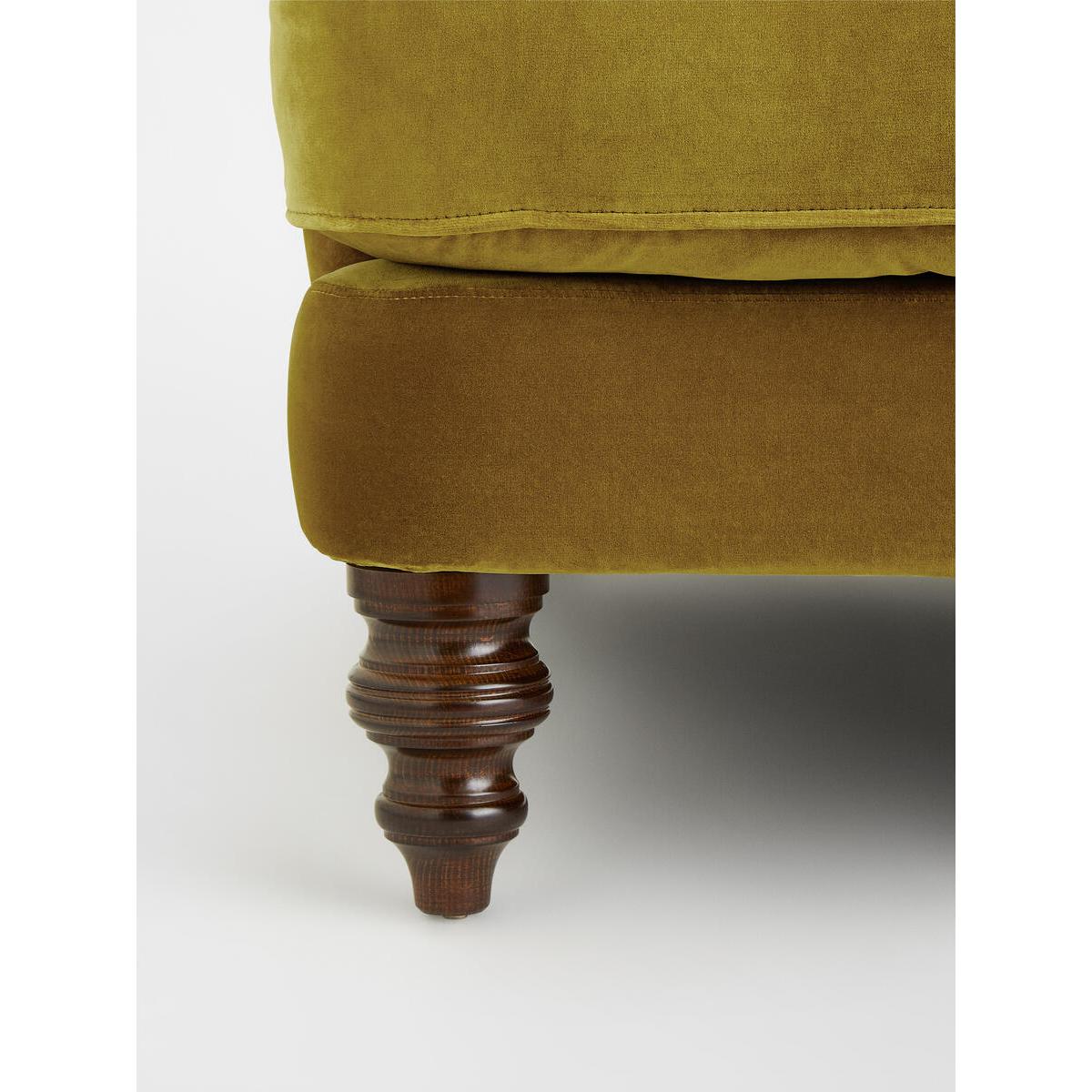 Arundel 2-Seater Sofa, Velvet Ochre – image 6