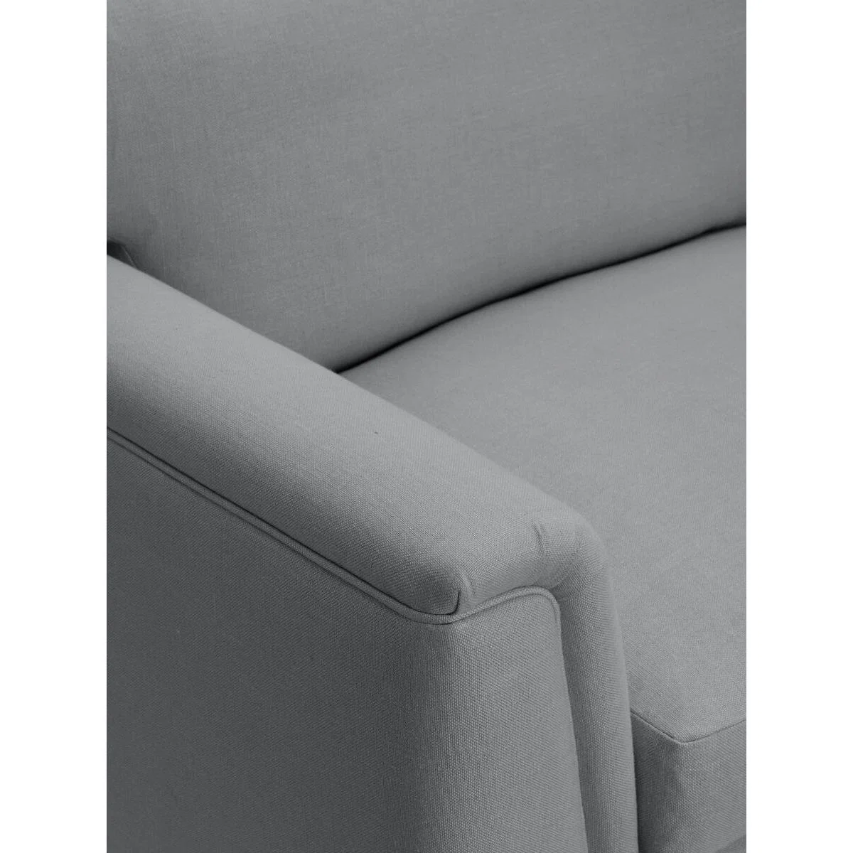 Reya Loveseat Linen, Light Grey – image 6