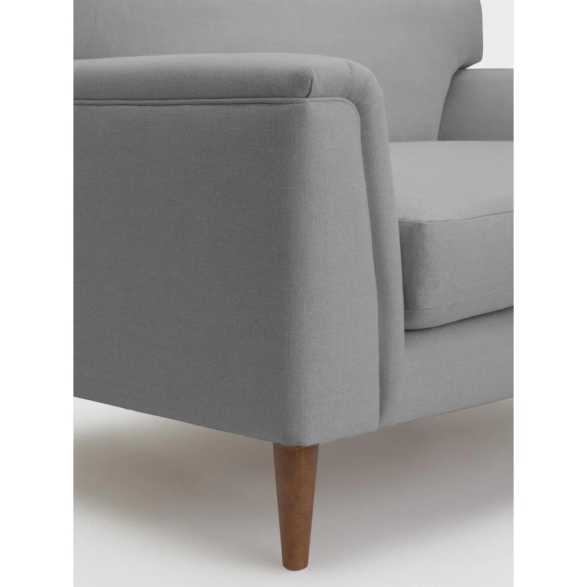 Reya Loveseat Linen, Light Grey – image 7