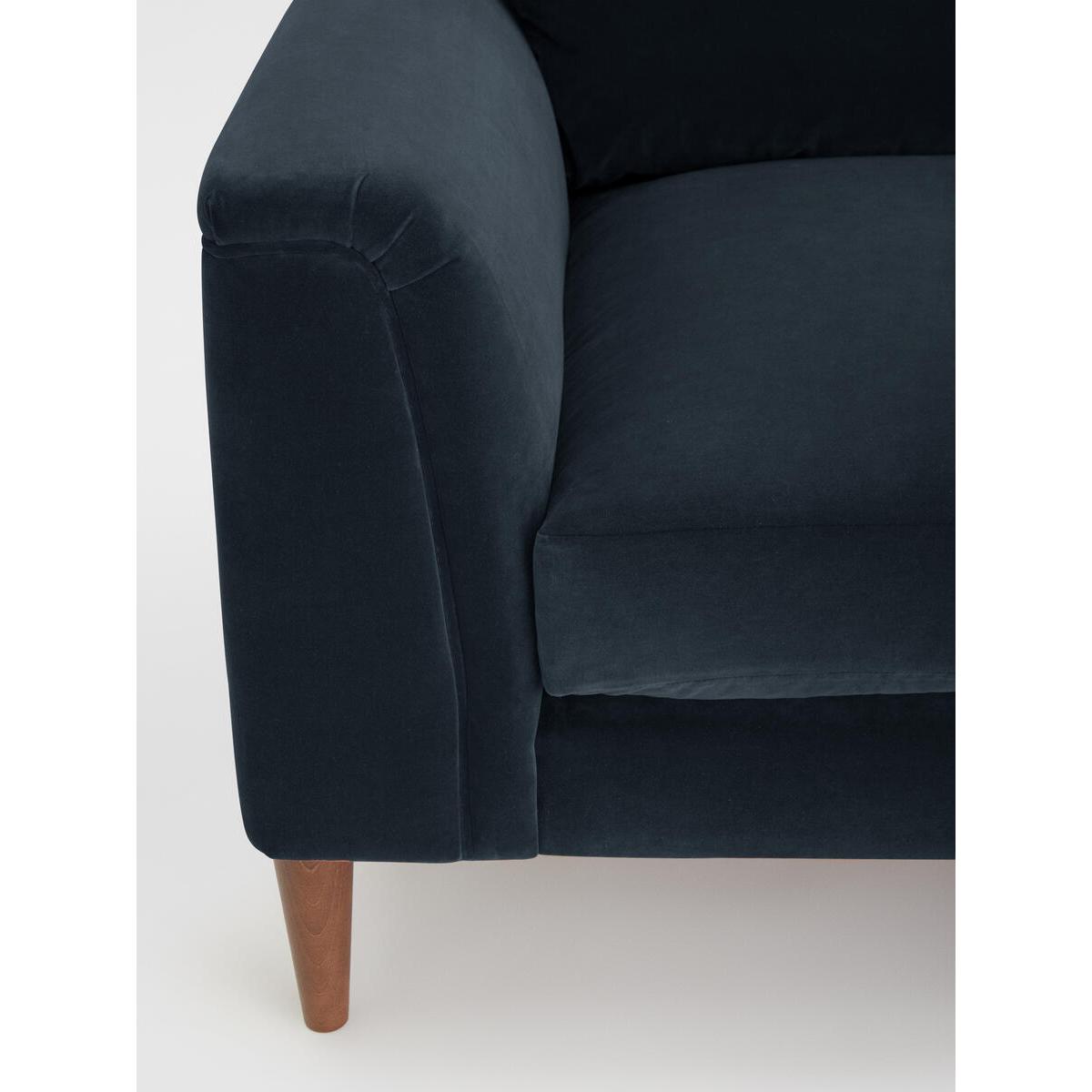 Reya Sofa, 2 Seater Velvet Slate – image 5