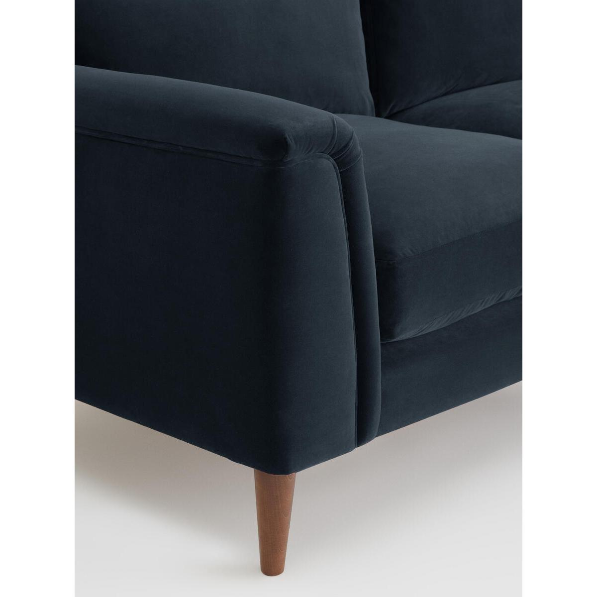 Reya Sofa, 2 Seater Velvet Slate – image 6