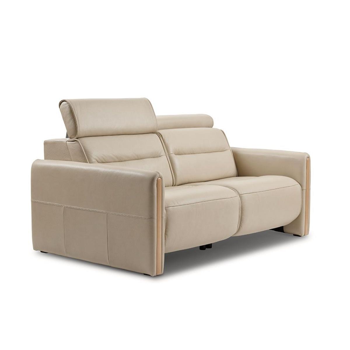 Stressless Emily 2 Seater Sofa - Wood Arms Emily 2 Seat Sofa Wood Arm - Pioneer Leather – image 4