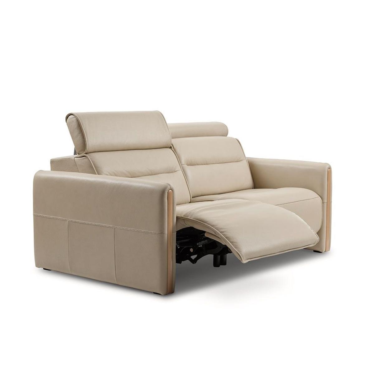 Stressless Emily 2 Seater Sofa - Wood Arms Emily 2 Seat Sofa Wood Arm - Pioneer Leather – image 5