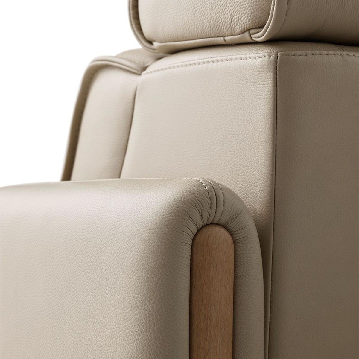 Stressless Emily 2 Seater Sofa - Wood Arms Emily 2 Seat Sofa Wood Arm - Pioneer Leather – image 6