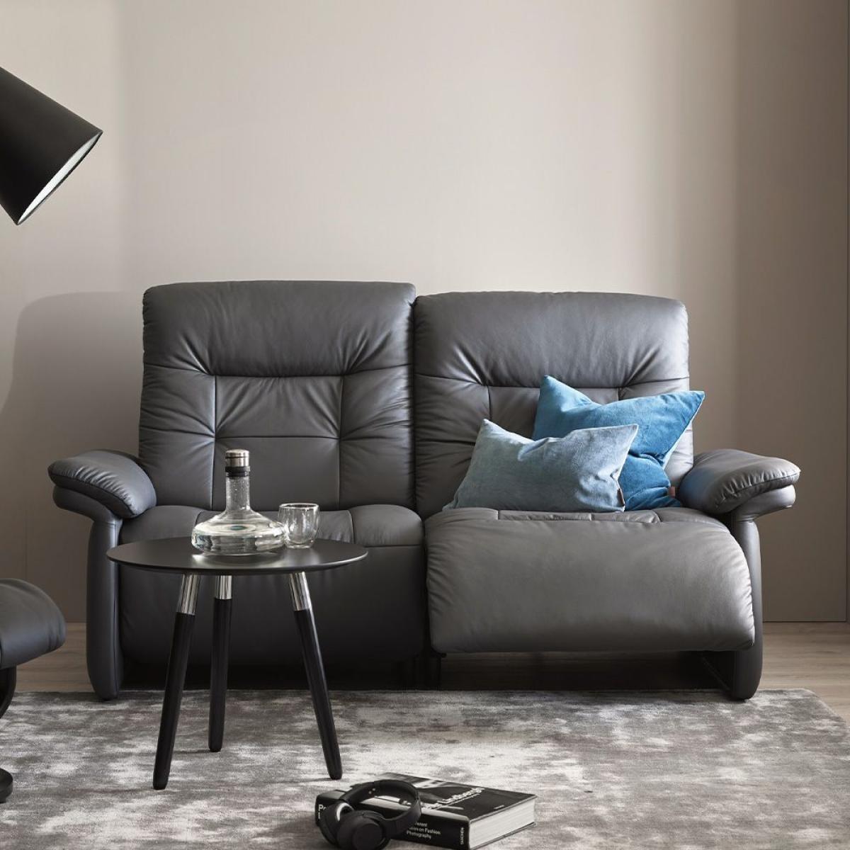 Stressless Mary 2 Seater Sofa - Upholstered Arms Mary 2 Seater Sofa Upholstered Arm - Noblesse Leather – image 2