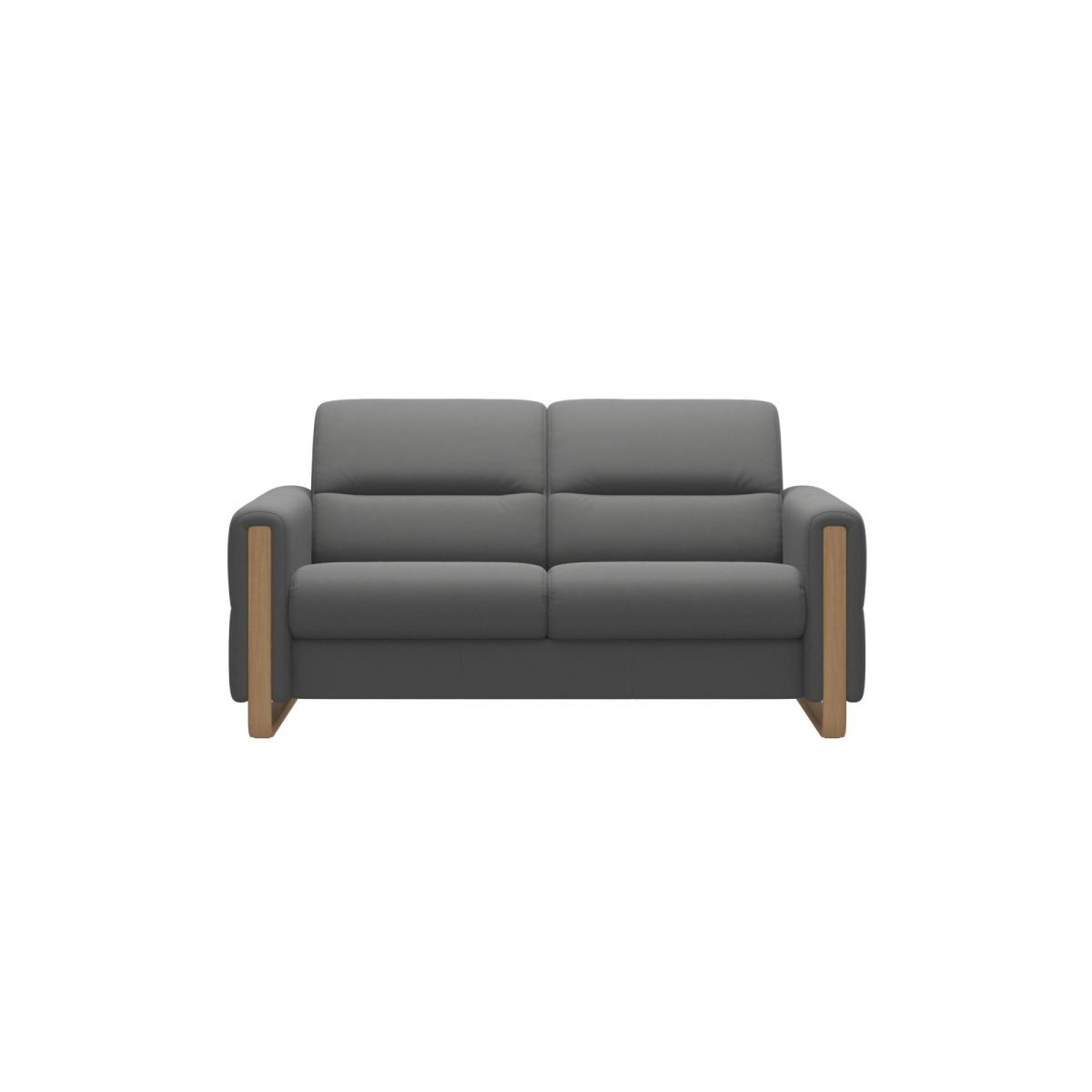 Stressless Fiona 2 Seater Sofa - Wood Arms in Fabric – image 7