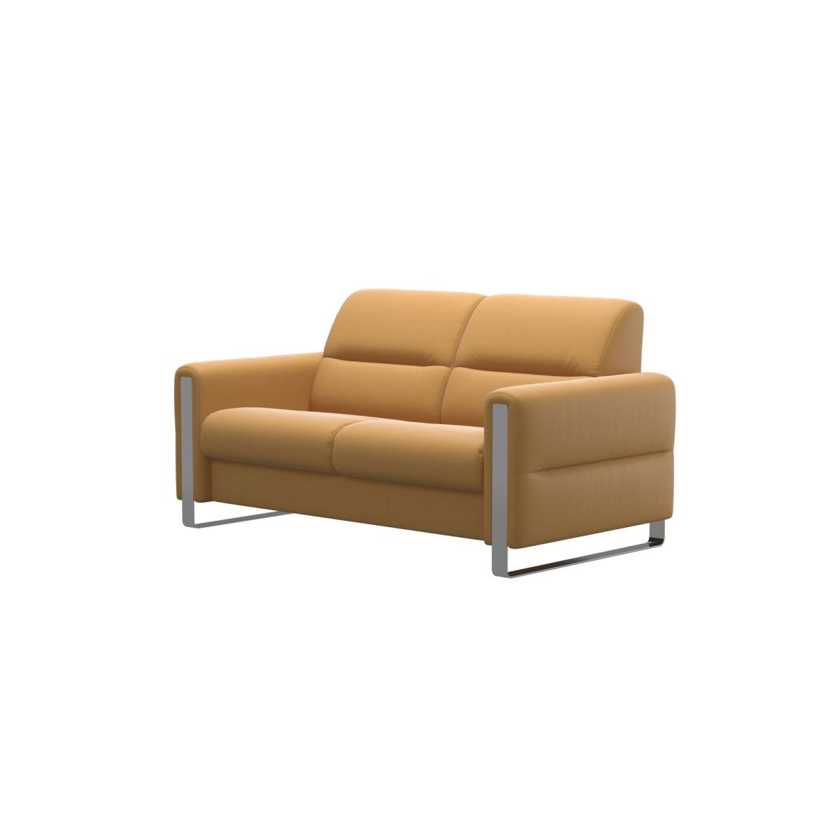 Stressless Fiona 2 Seater Sofa - Wood Arms in Fabric – image 8