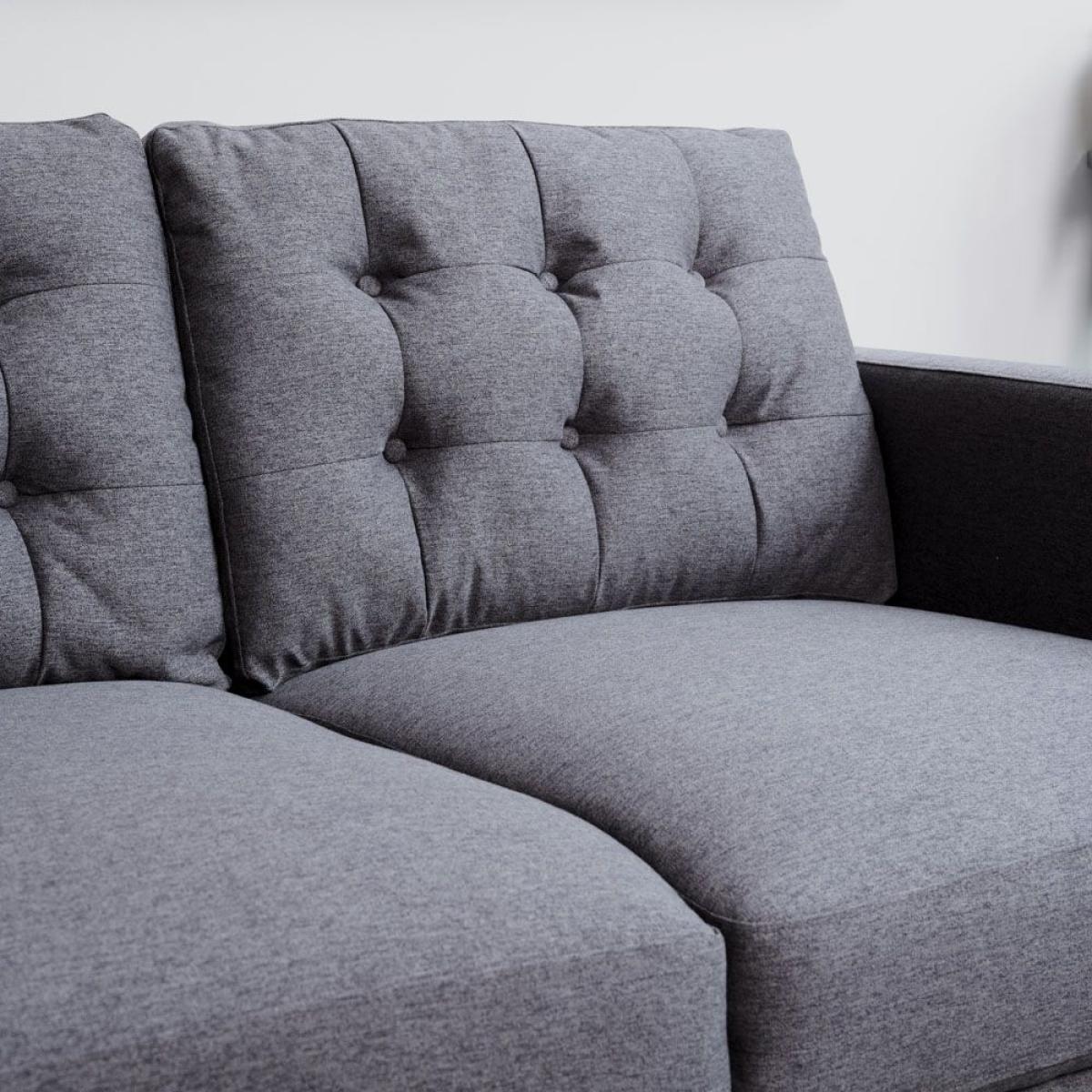 Arnie 2 Seater Sofa - Charcoal – image 6