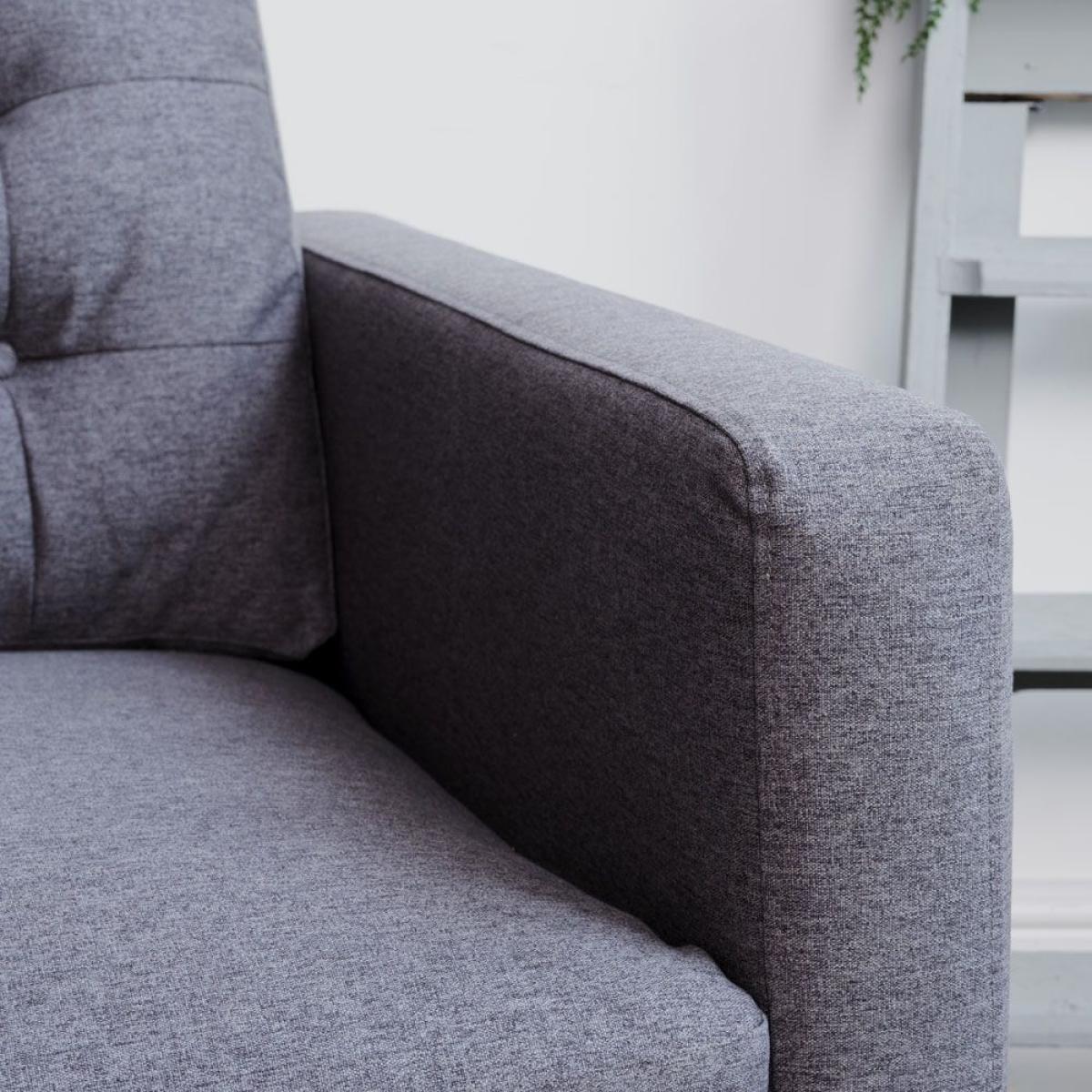 Arnie 2 Seater Sofa - Charcoal – image 7