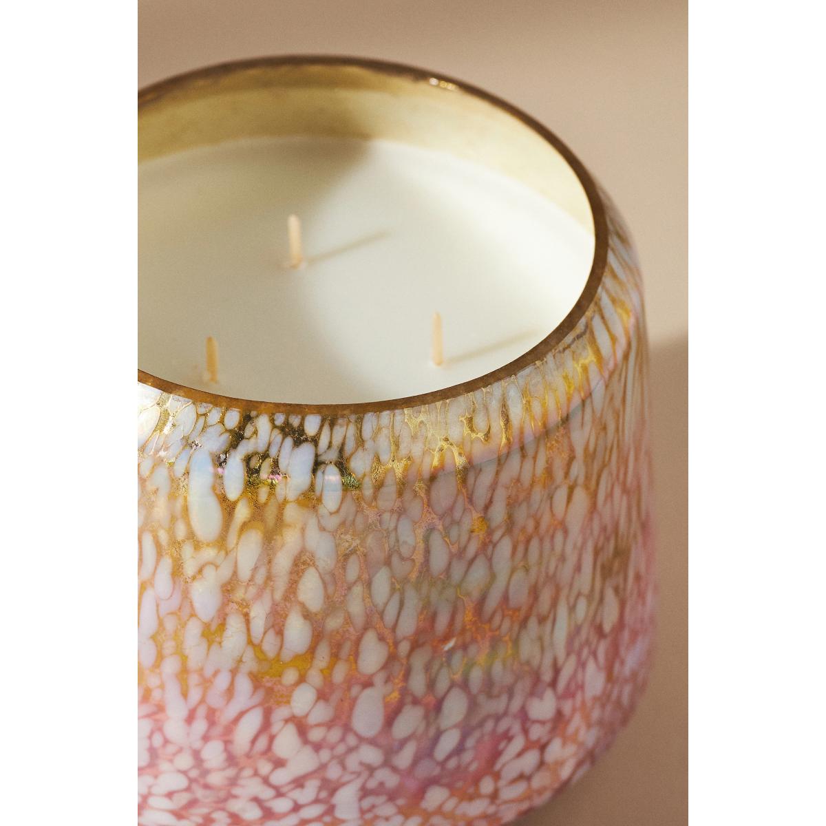 By Anthropologie Floral Night Gardenia Mini Glass Jar Candle – image 7