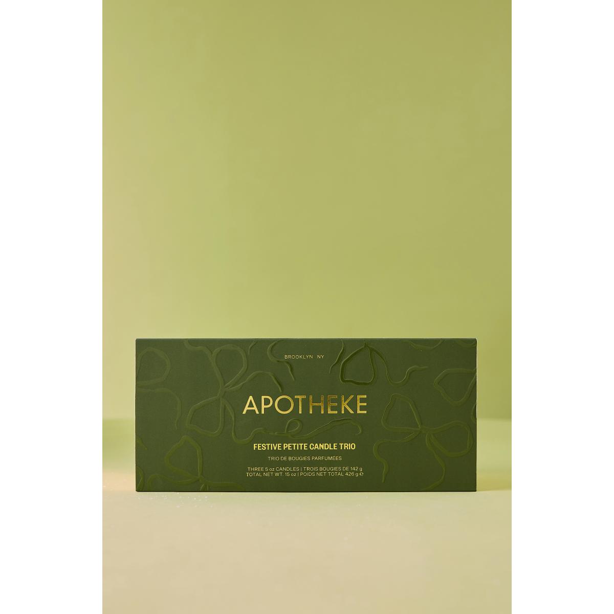 Apotheke Festive Petite Candle Trio Set – image 3