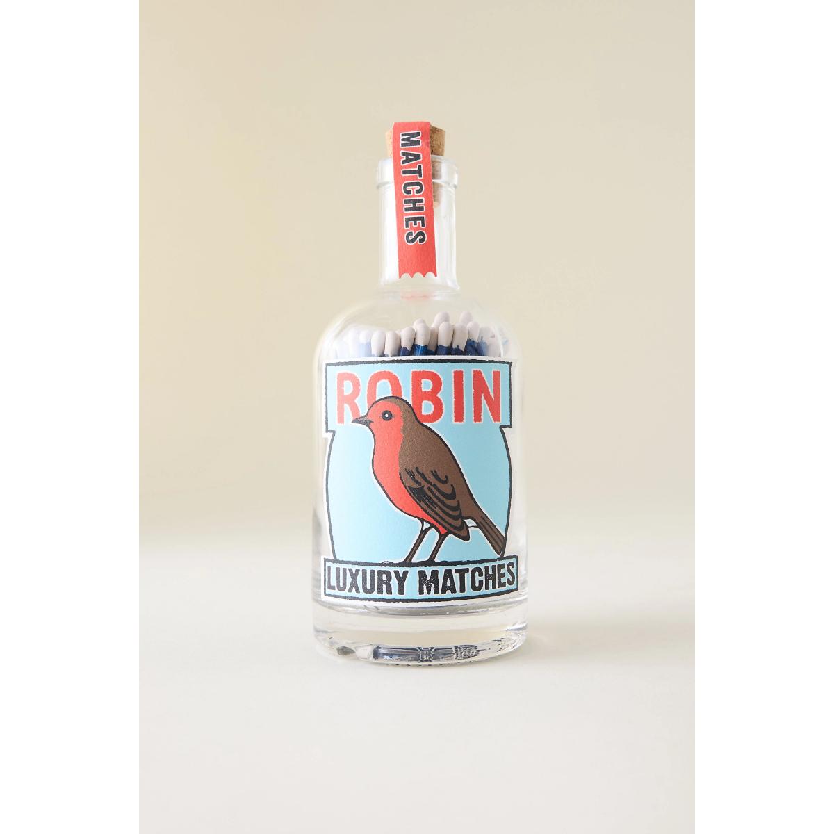 Archivist Robin Bottle Matches – image 2