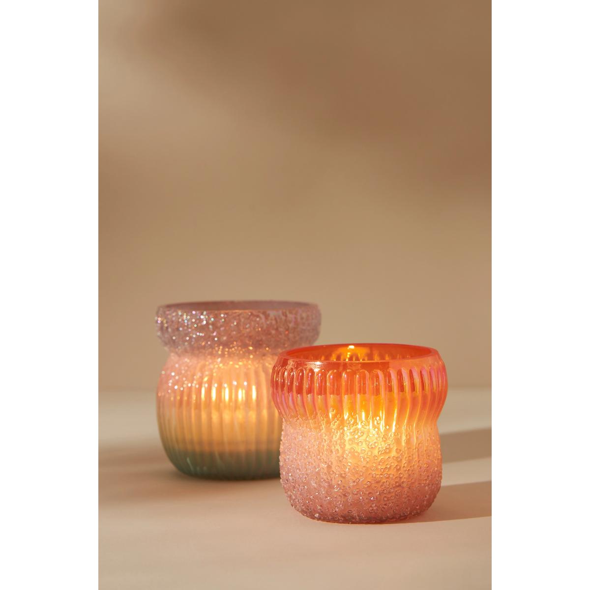 Aurora Glass Votive Candle Holder – image 2
