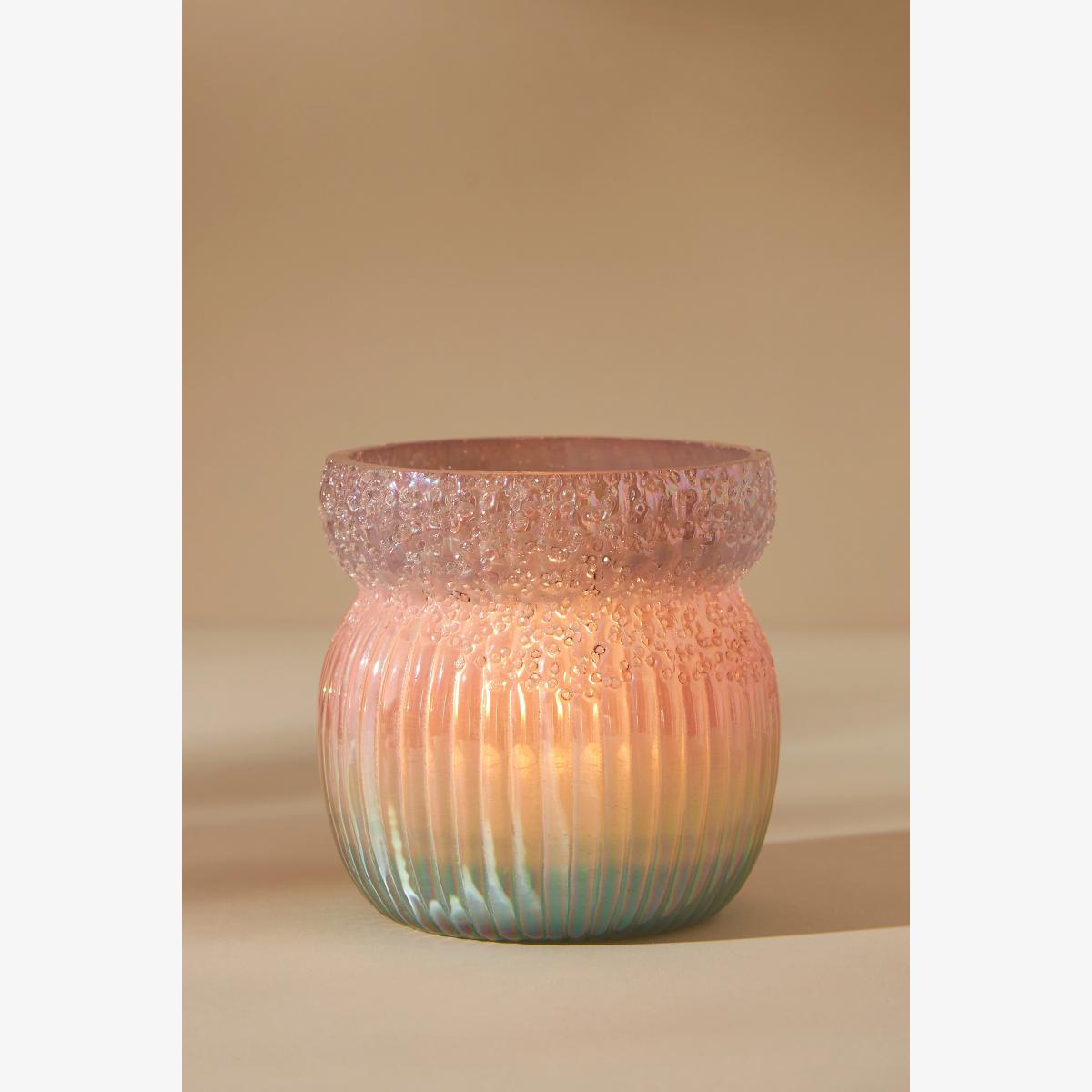 Aurora Glass Votive Candle Holder – image 1