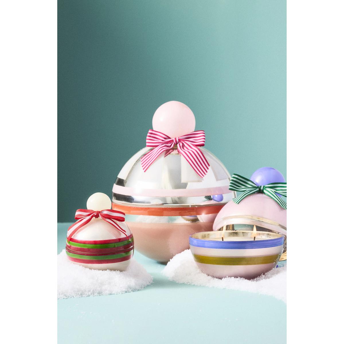 Modern Ornament Woody Juniper & Cedar Glass Candle – image 2