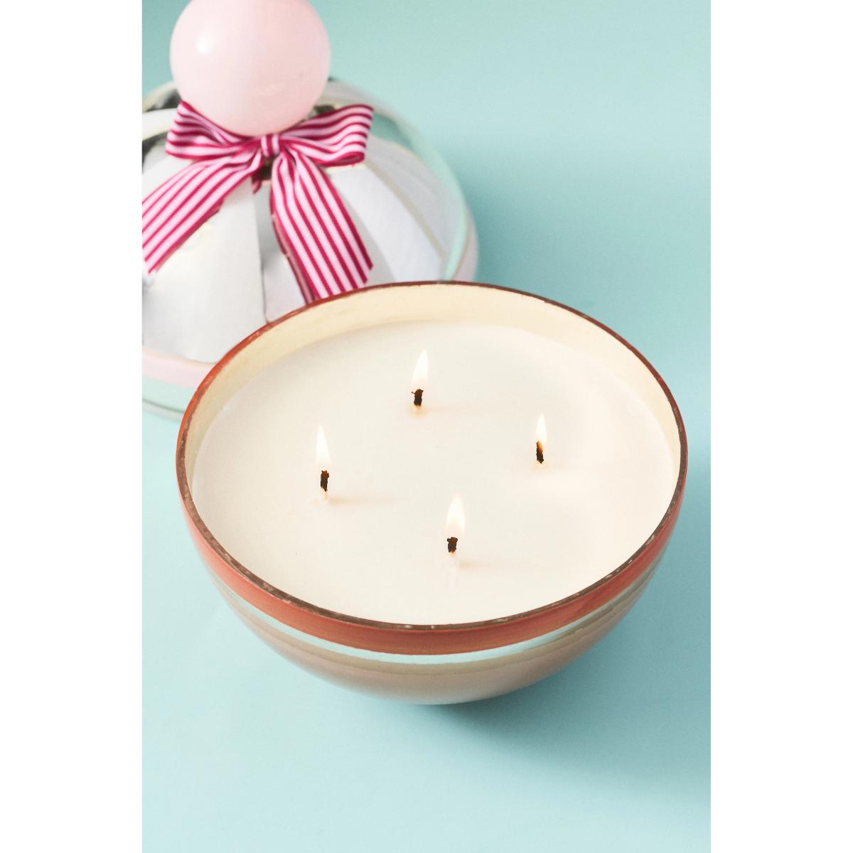 Modern Ornament Woody Juniper & Cedar Glass Candle – image 3