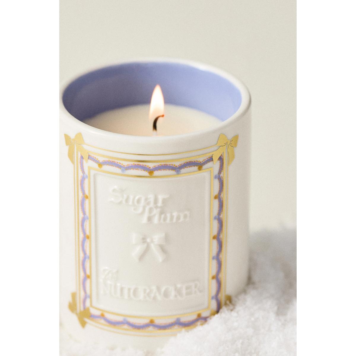 New York City Ballet Nutcracker Fruity Vanilla & Dark Plum Ceramic Candle – image 3