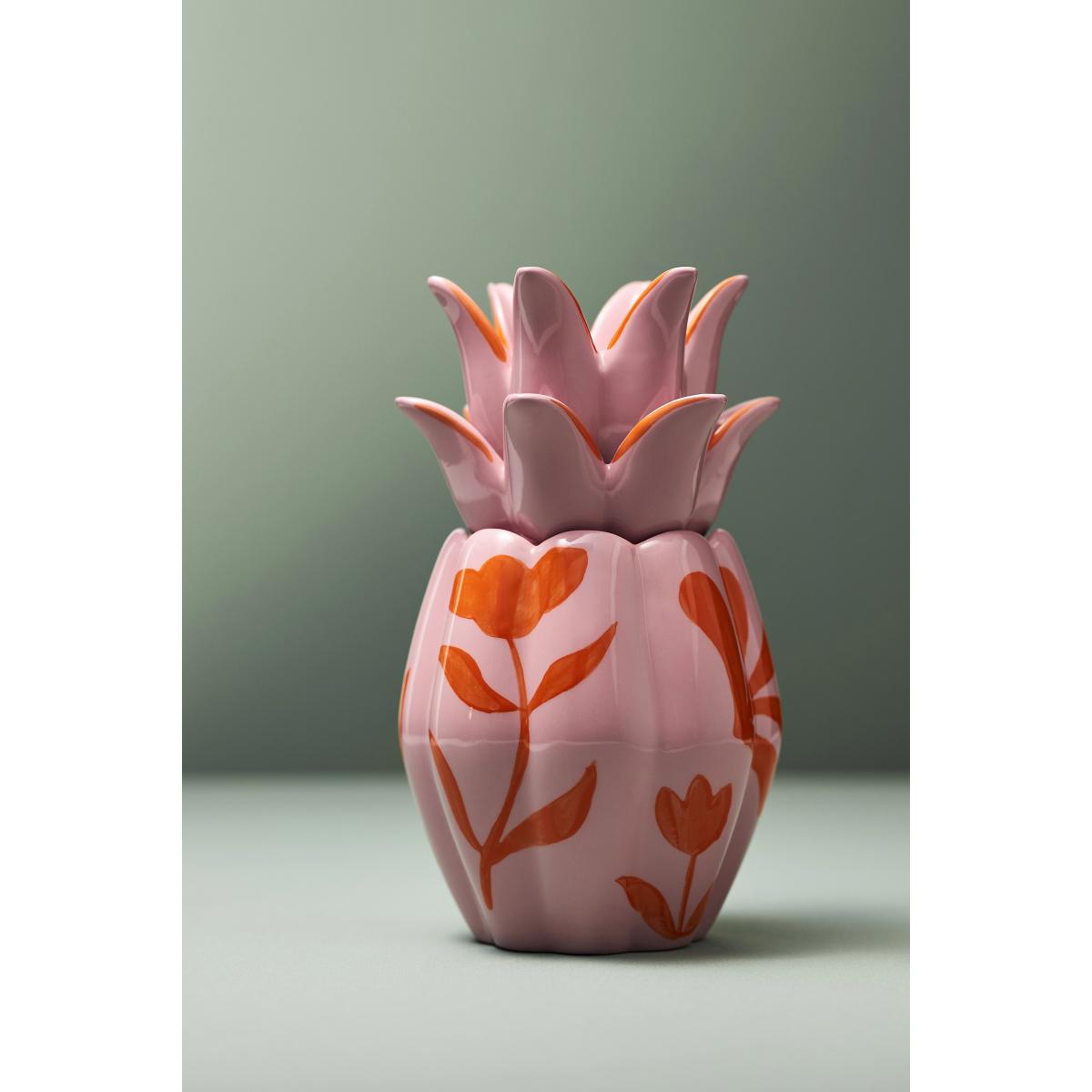 Cara Fruity Lychee & Pink Dragon Fruit Pineapple Ceramic Candle – image 3