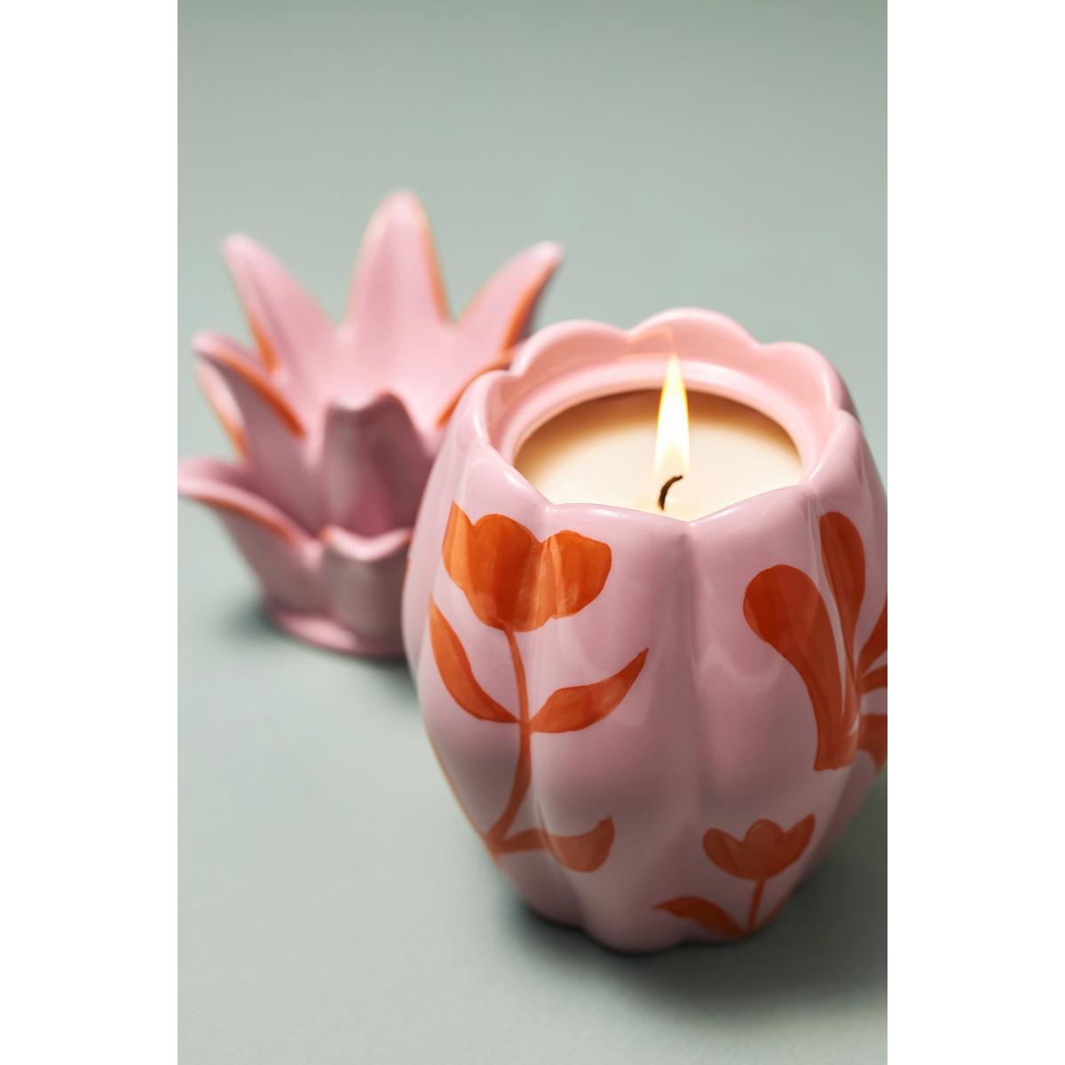 Cara Fruity Lychee & Pink Dragon Fruit Pineapple Ceramic Candle – image 4