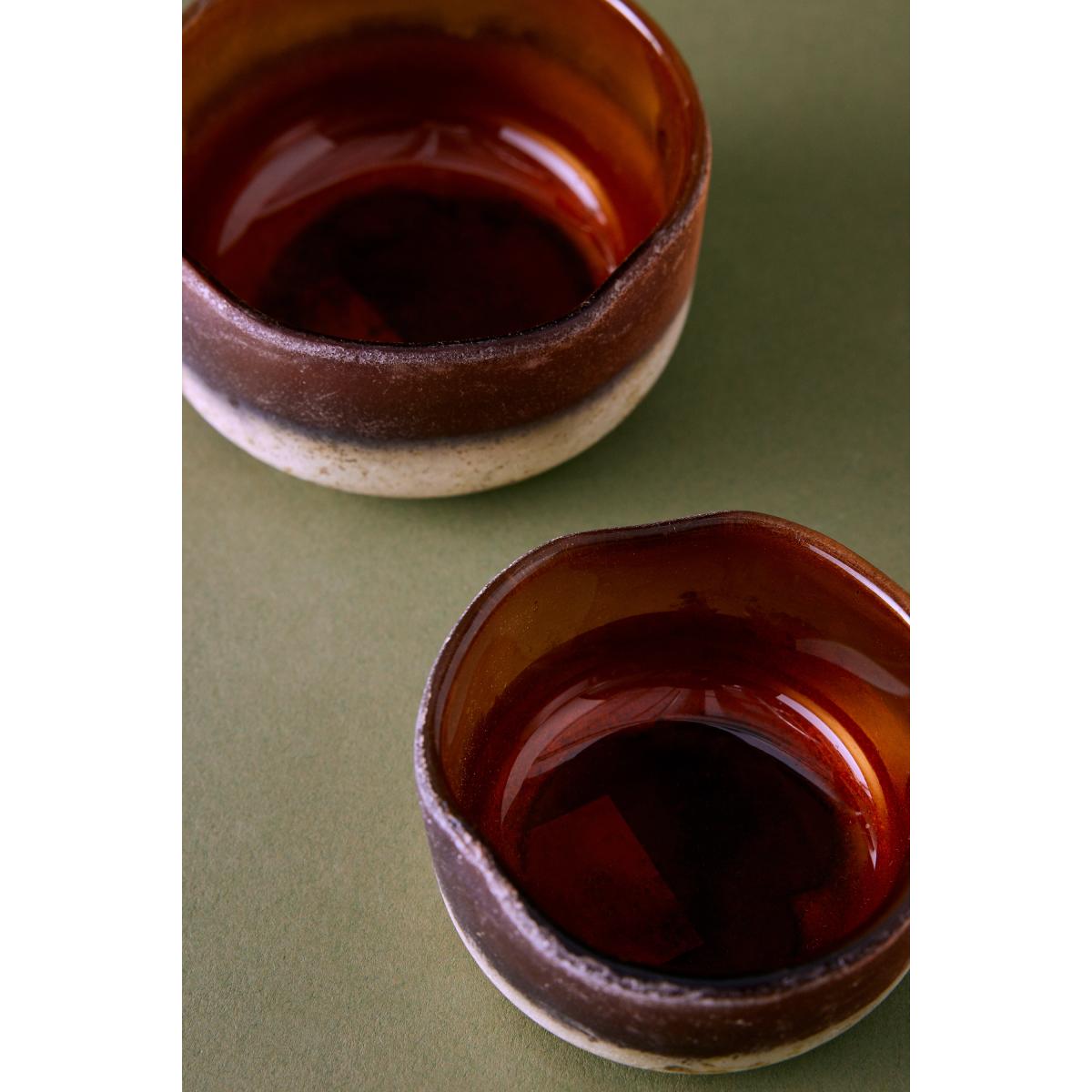 nkuku Janka Glass Tealight Candle, Set of 2 – image 2