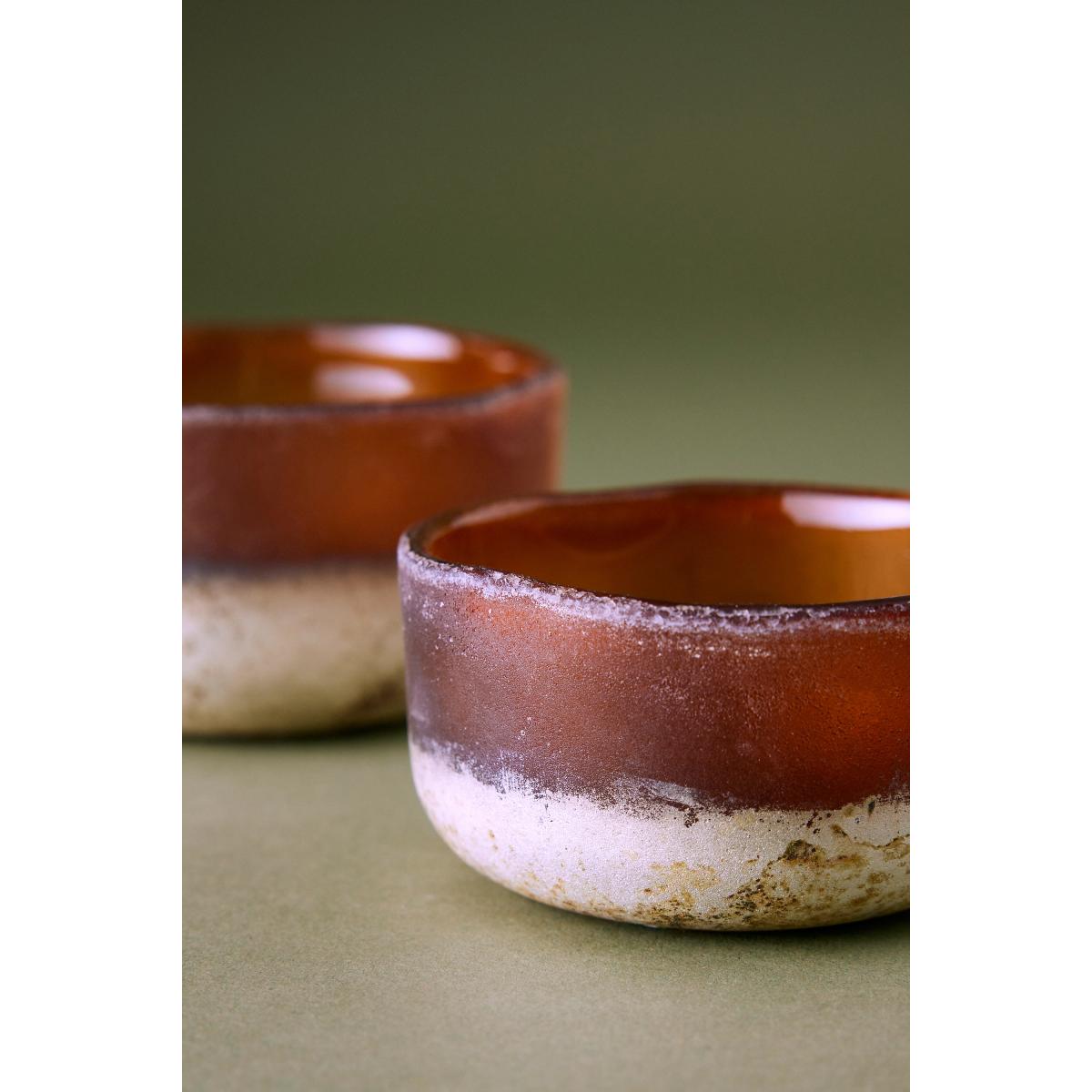 nkuku Janka Glass Tealight Candle, Set of 2 – image 3