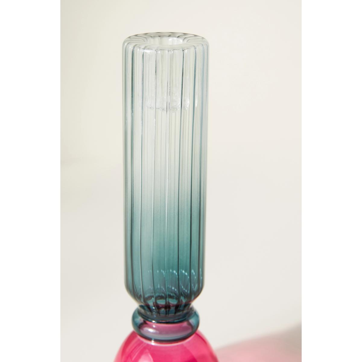 Calle Glass Taper Candle Holder – image 4