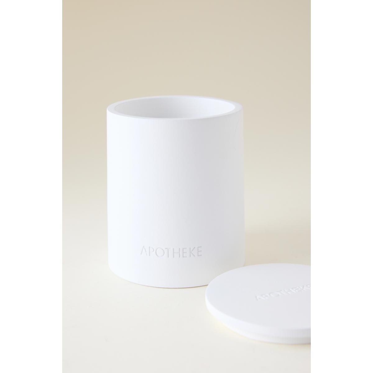 Apotheke Holy Basil & Rosewater Ceramic Candle – image 3