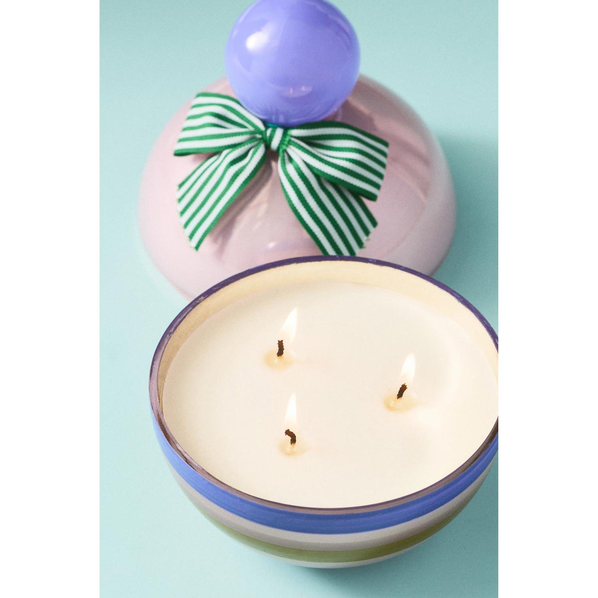 Modern Ornament Gourmand Caramel Spice Wonderland Glass Candle – image 3