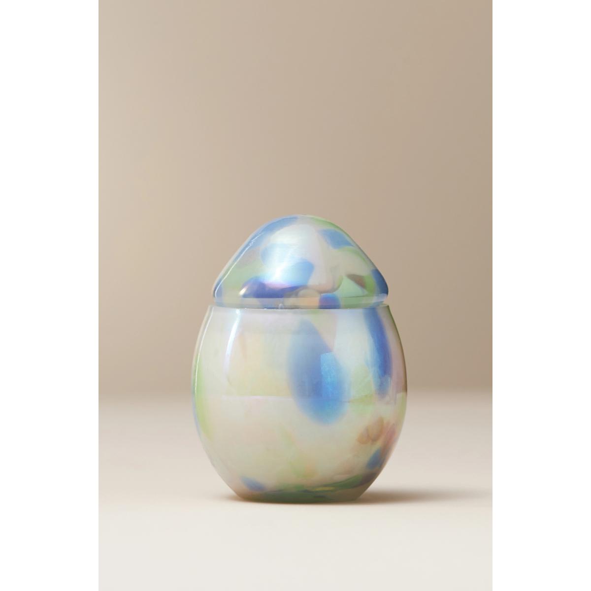 Cheena Egg Fresh Fig Tree Glass Candle – image 3