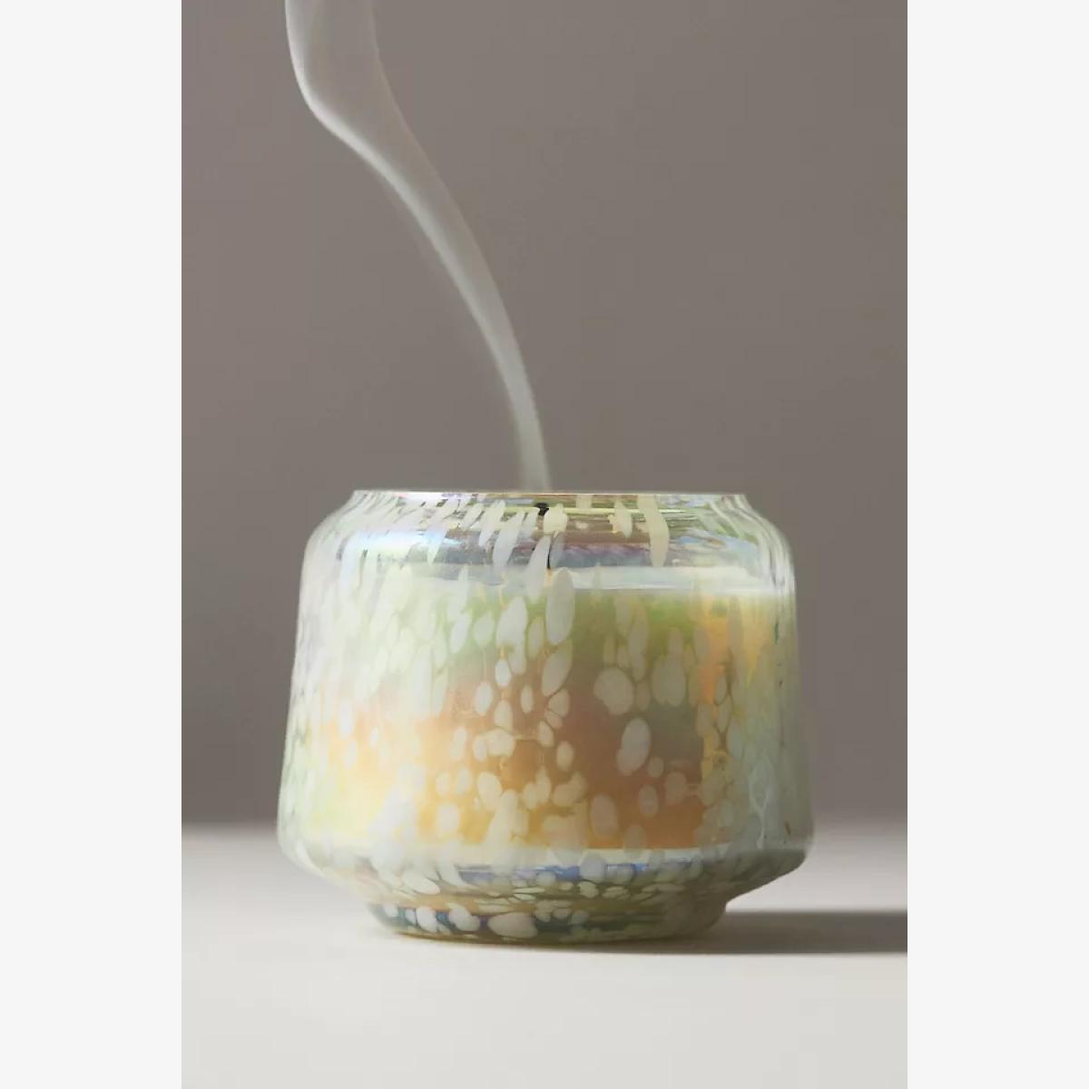 By Anthropologie Floral Night Gardenia Glass Jar Candle – image 1