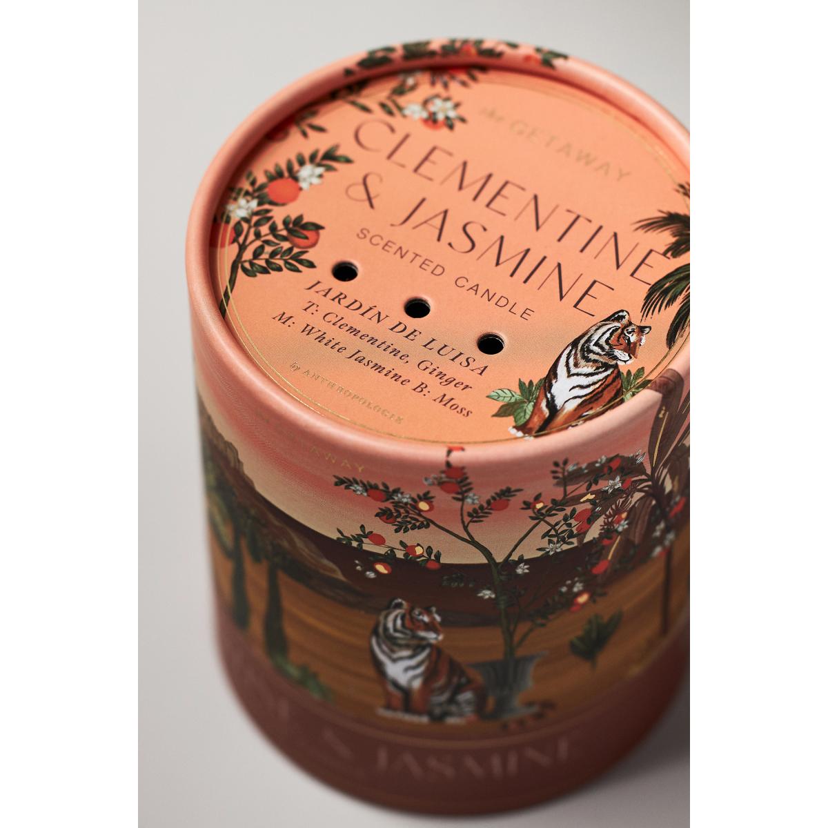 the GETAWAY Fruity Clementine & Jasmine Boxed Candle – image 4