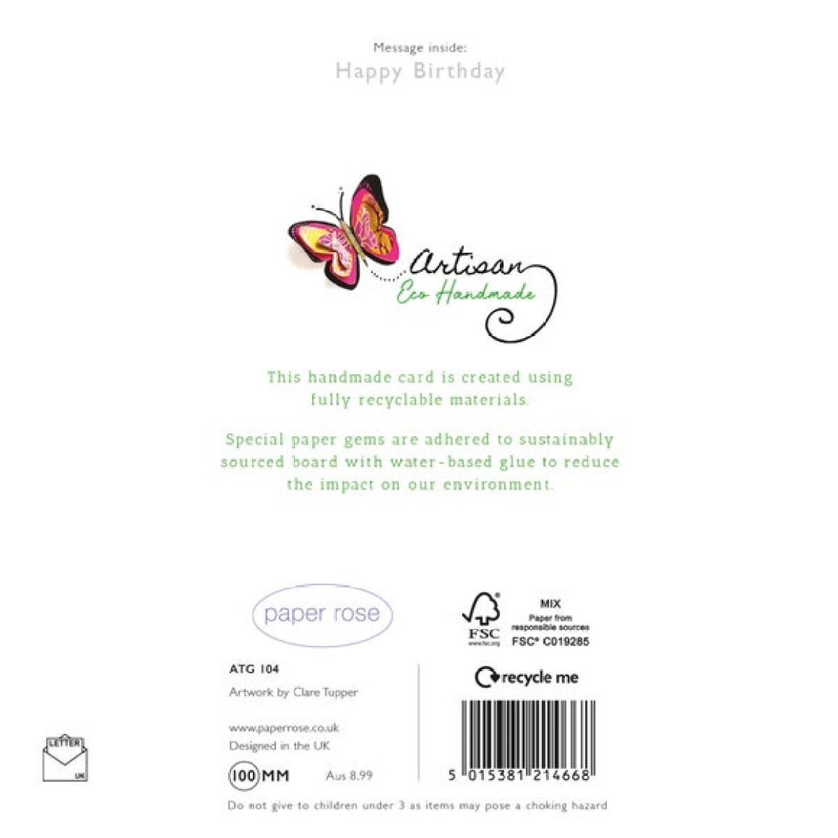 Sparkly Candles Birtthday Card – image 3
