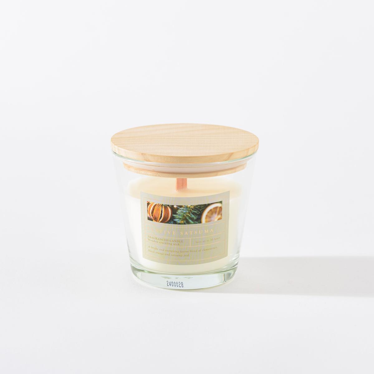 Stocking Satsuma Crackle Candle – image 4