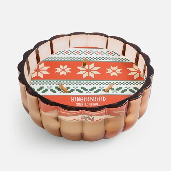 Gingerbread Multi Woodwick Candle – image 3