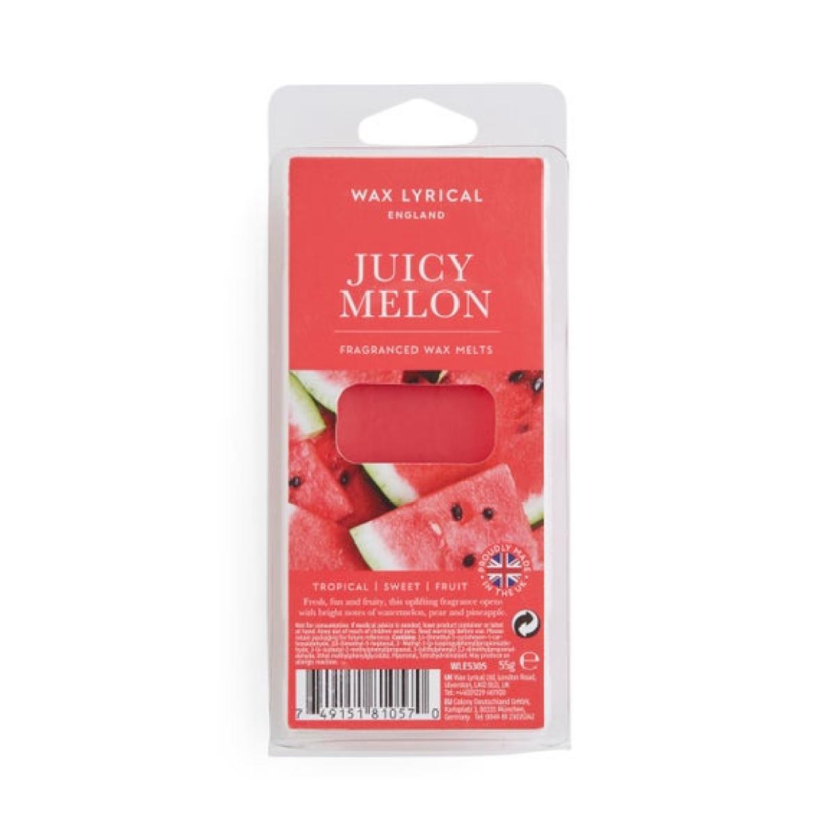 Wax Lyrical England Juicy Melon Wax Melts – image 3
