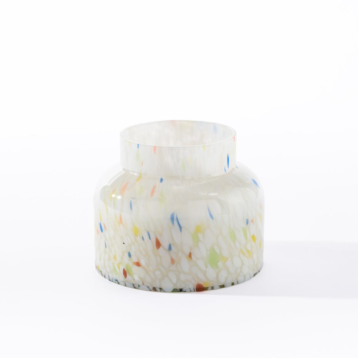 Lemon & Bergamot Confetti Glass Candle MultiColoured – image 4