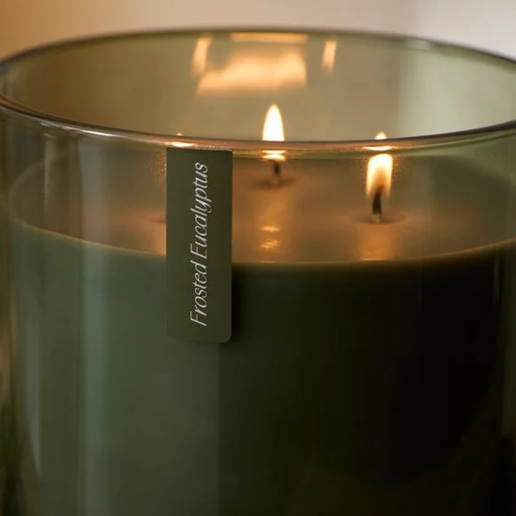 Christmas Hope Frosted Eucalyptus XL Multi Wick Candle – image 2