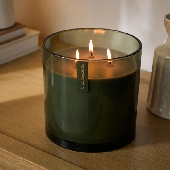 Christmas Hope Frosted Eucalyptus XL Multi Wick Candle – image 1