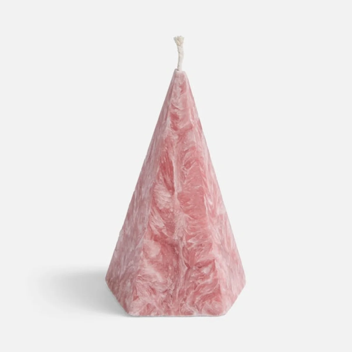Midnight Zodiac Unscented Pyramid Shaped Marbled Candle – image 3