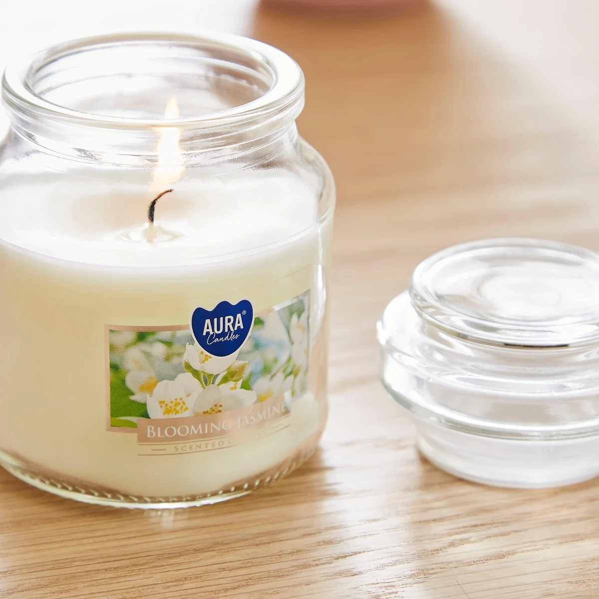 Blooming Jasmine Jar Candle – image 3