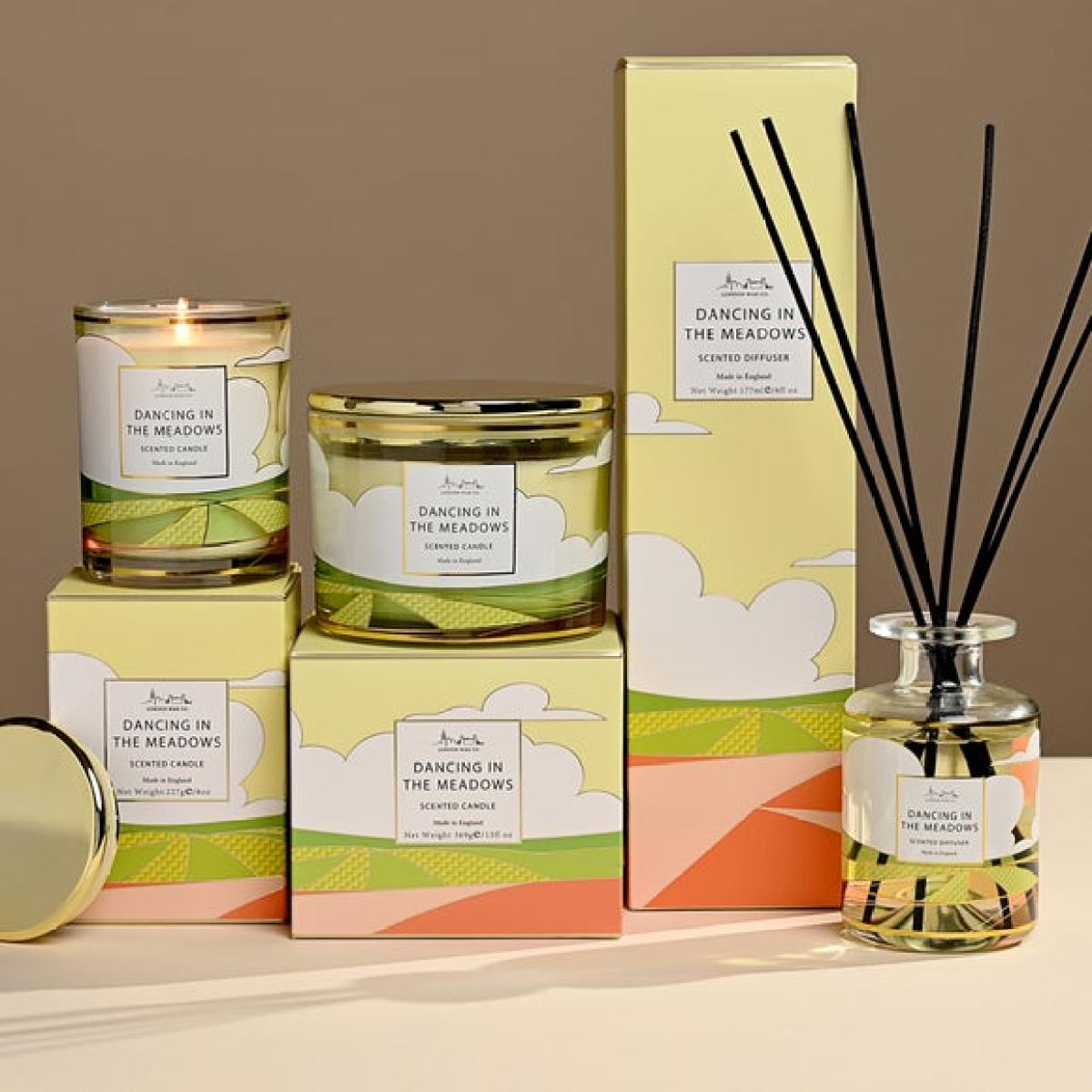 The London Wax Co Dancing In The Meadows Multi Wick Candle – image 1
