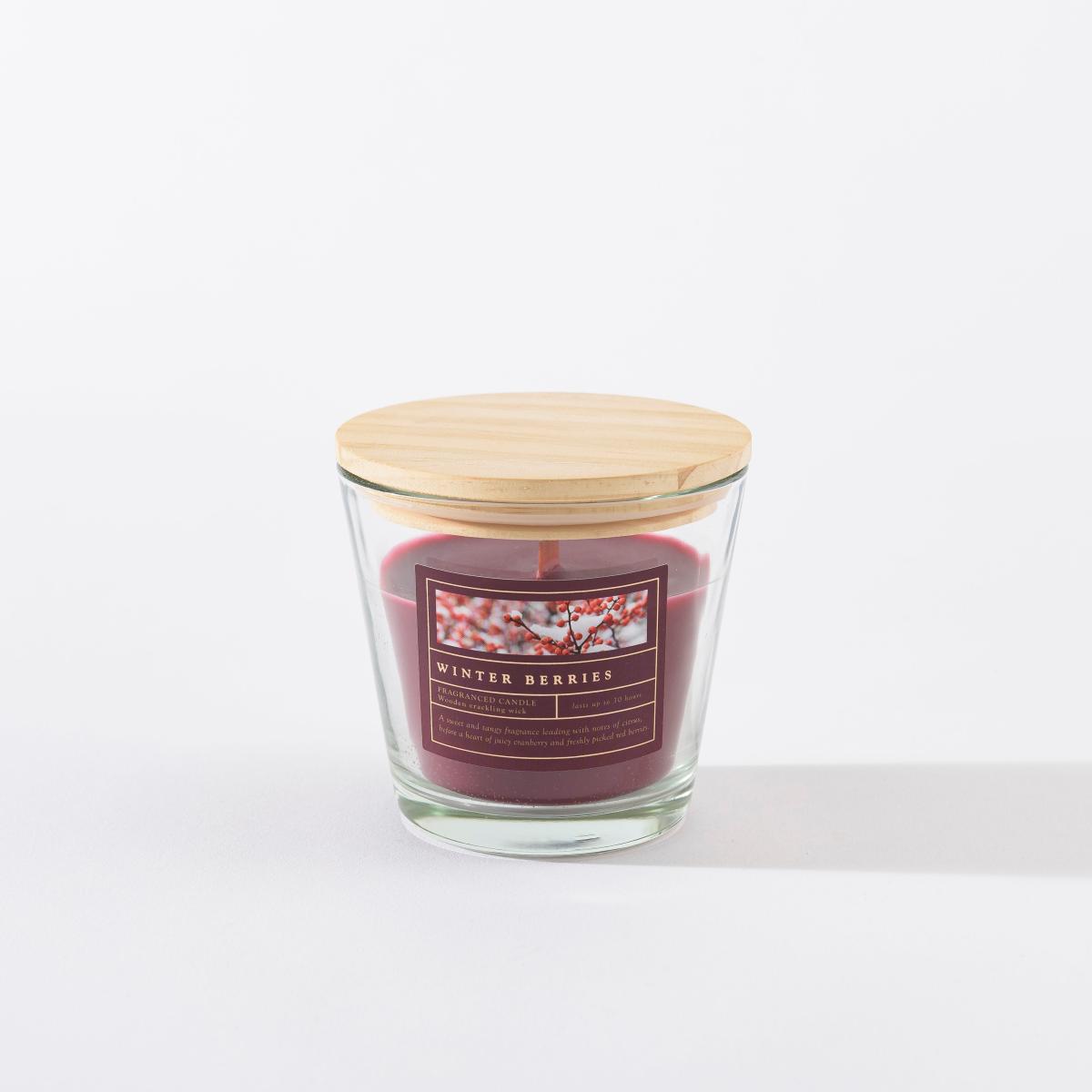 Winter Berries Crackle Candle – image 4