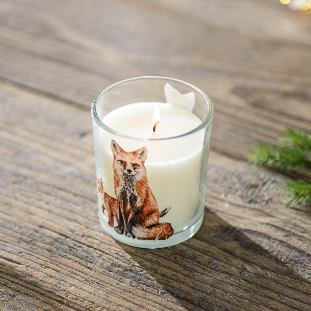 Fox Linen Candle – image 2