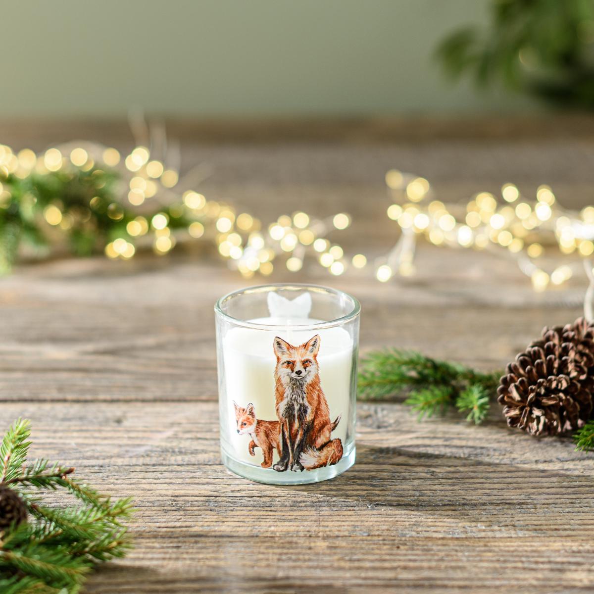 Fox Linen Candle – image 3