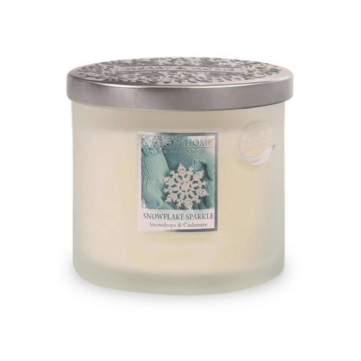 Heart & Home Snowflake Sparkle Multi Wick Candle – image 2