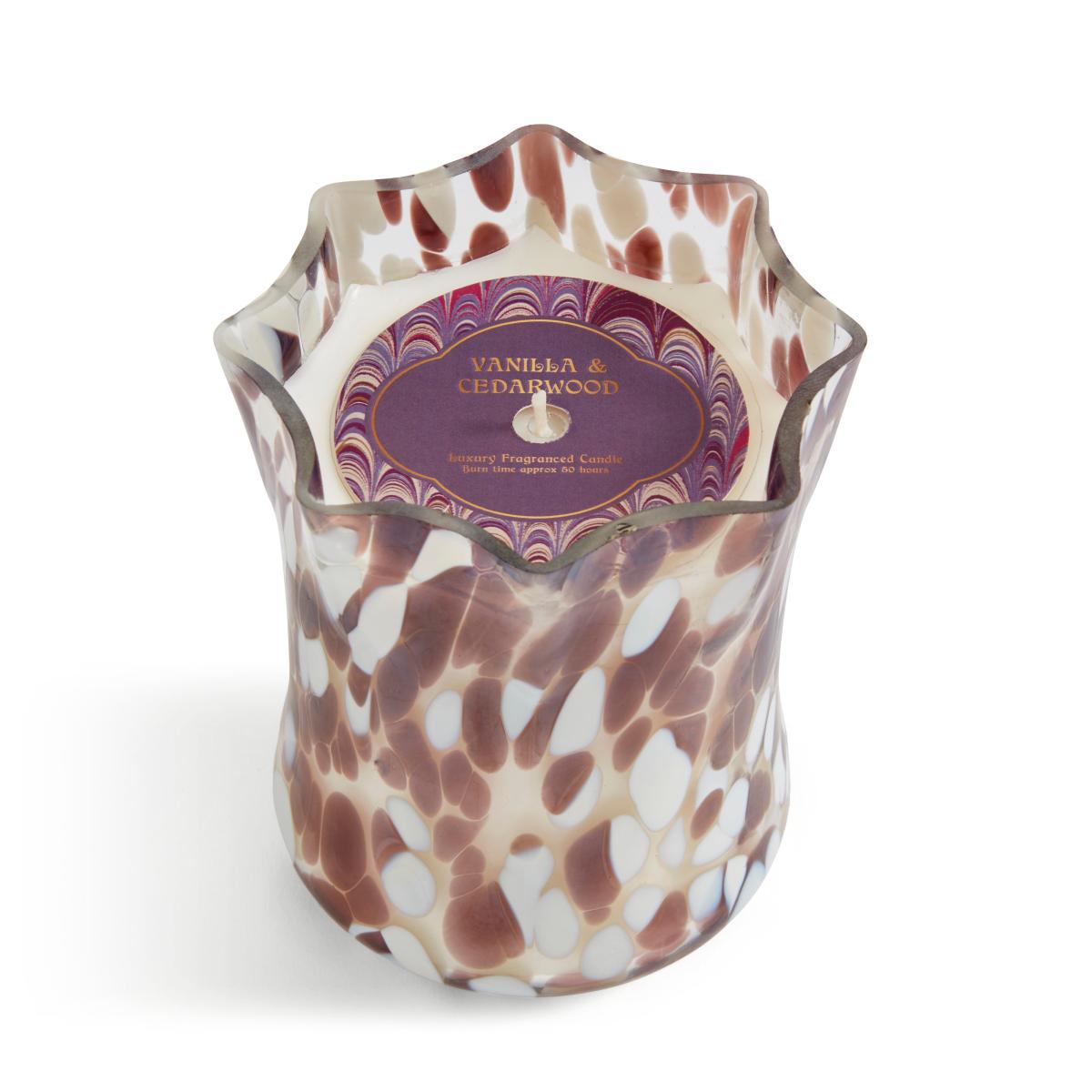 Vanilla & Cedarwood Confetti Candle – image 2