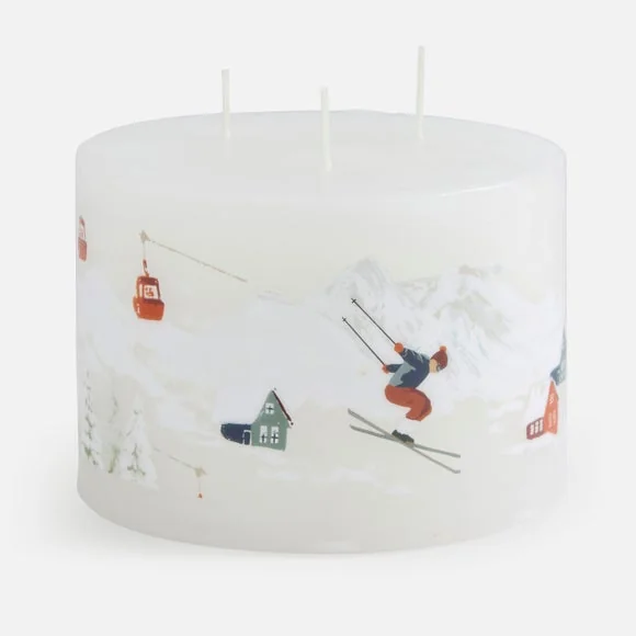 Unscented Alpine Scene Multi Wick Candle – image 3
