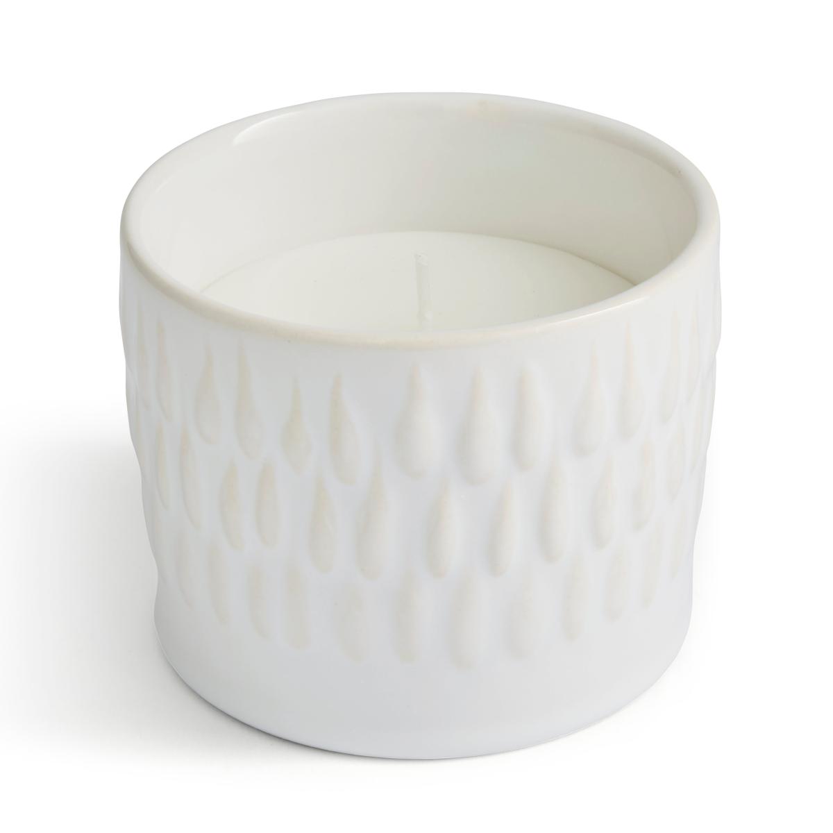 Global Zen Fig & Cedarwood Candle White – image 3