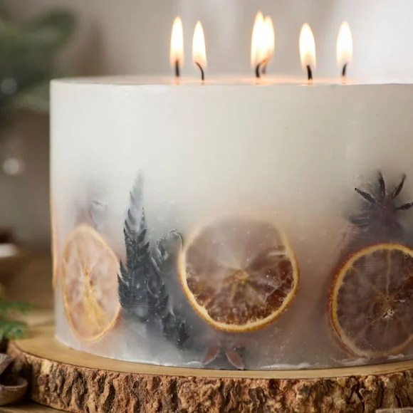 Crisp Linen & Jasmine XXL Inclusion Candle – image 2